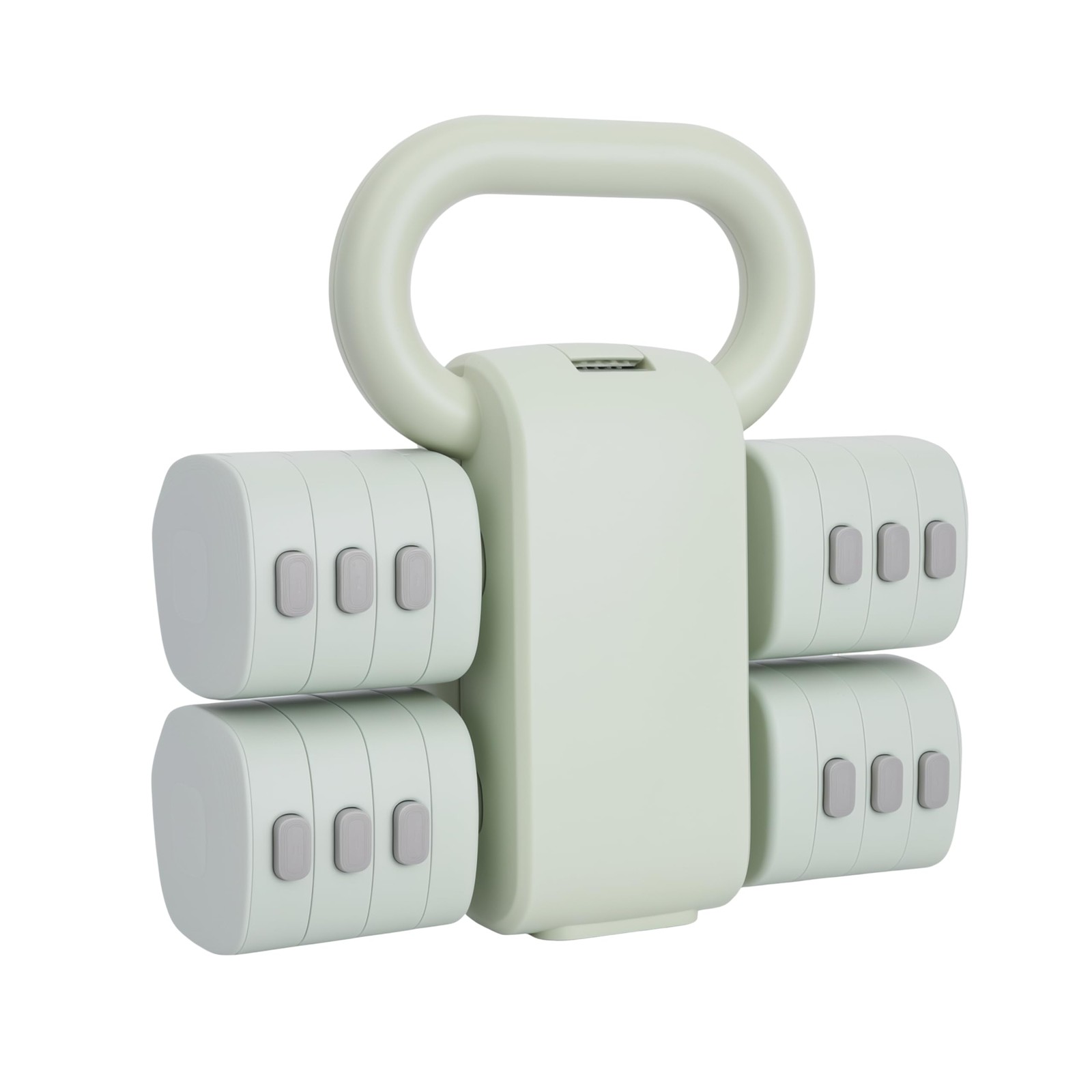 Adjustable Dumbbell Set of 2, 4 in 1 Free Weights for Women with Fast Adjustm...