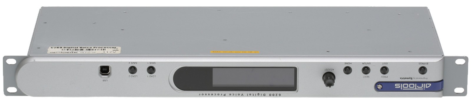 Airtools Symetrix 6200 Digital Mic Preamplifier Voice Speech Processor Voiceover
