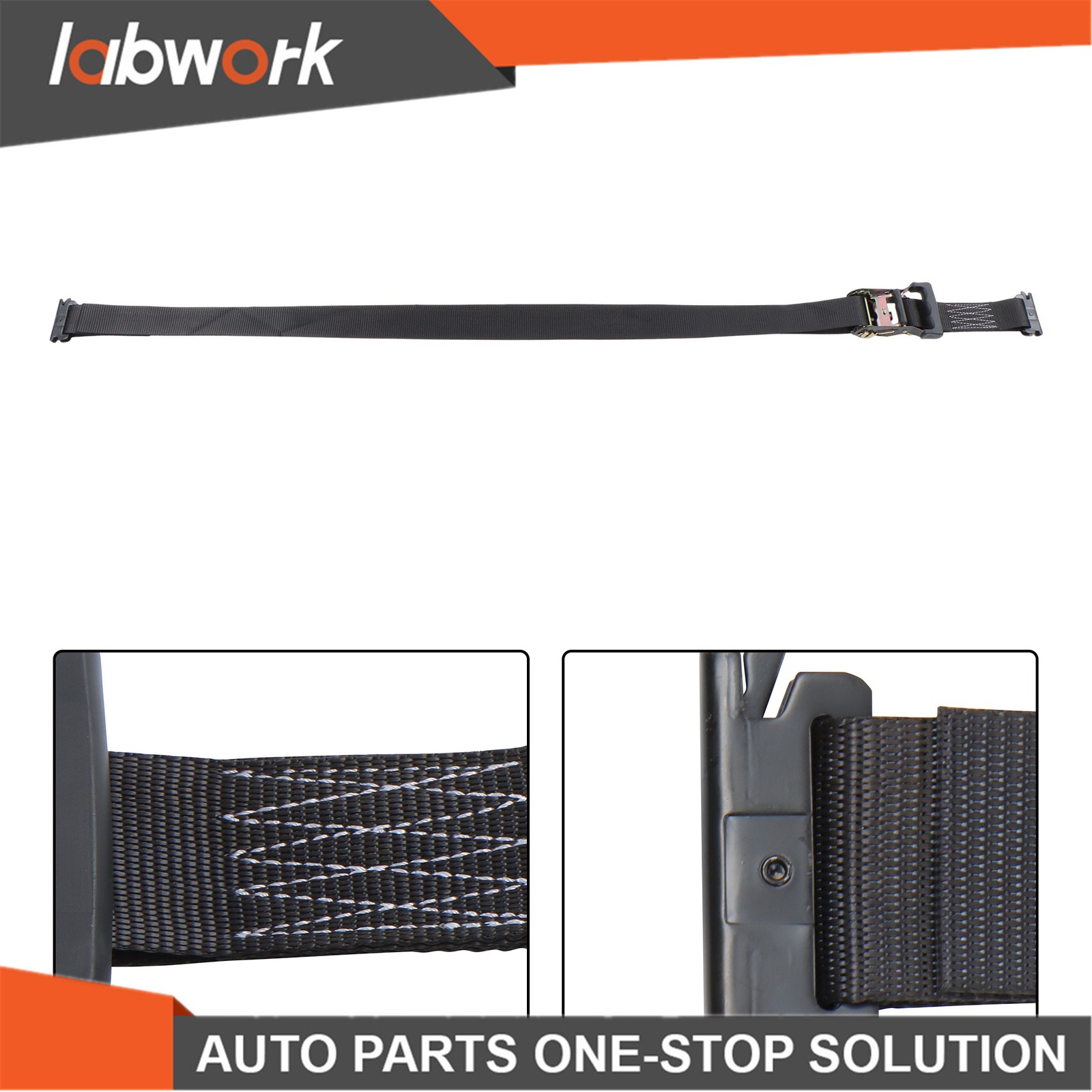 Labwork Wheel Chock Tie Down Kit Tire Ratchet Straps Wheel Chocks For ATV UTV