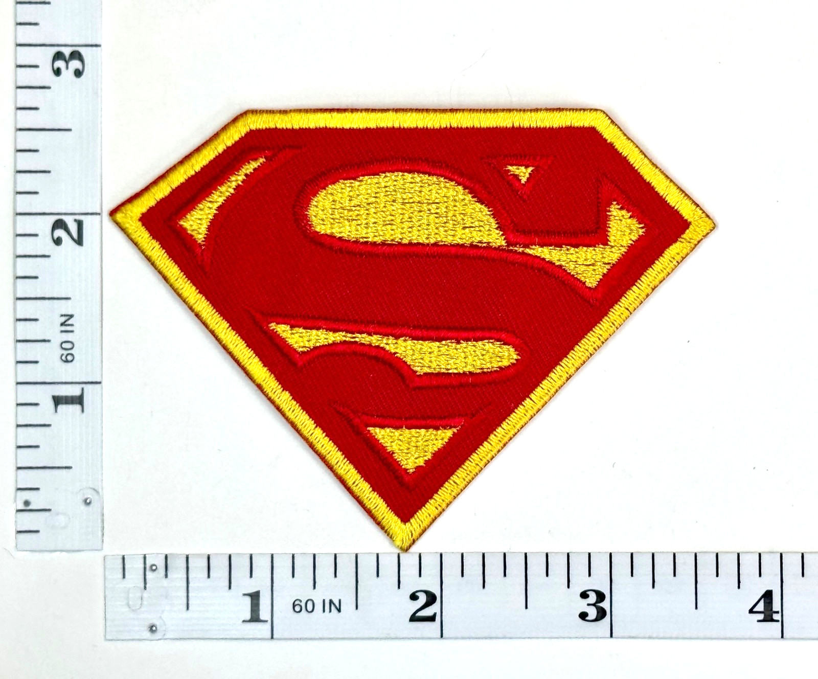 Embroidered Patch -  NEW - Iron-on - Super Hero - Superman