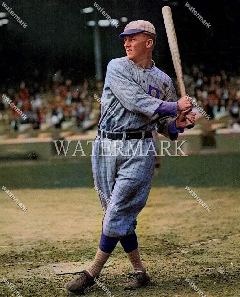 GK666 Ollie O Mara Brooklyn Robins Baseball 8x10 11x14 16x20 Colorized Photo