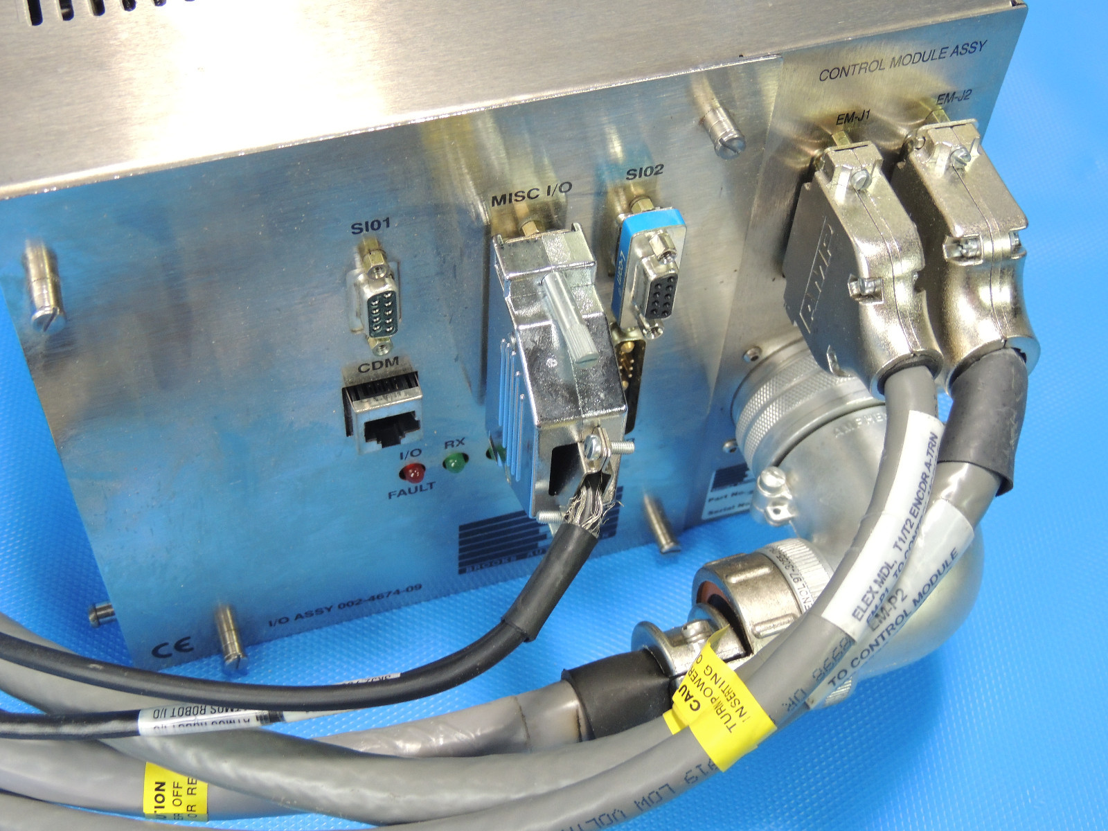 AMAT Applied Brooks 002-4674-09 mit Kabel Robot Steuerung 101374