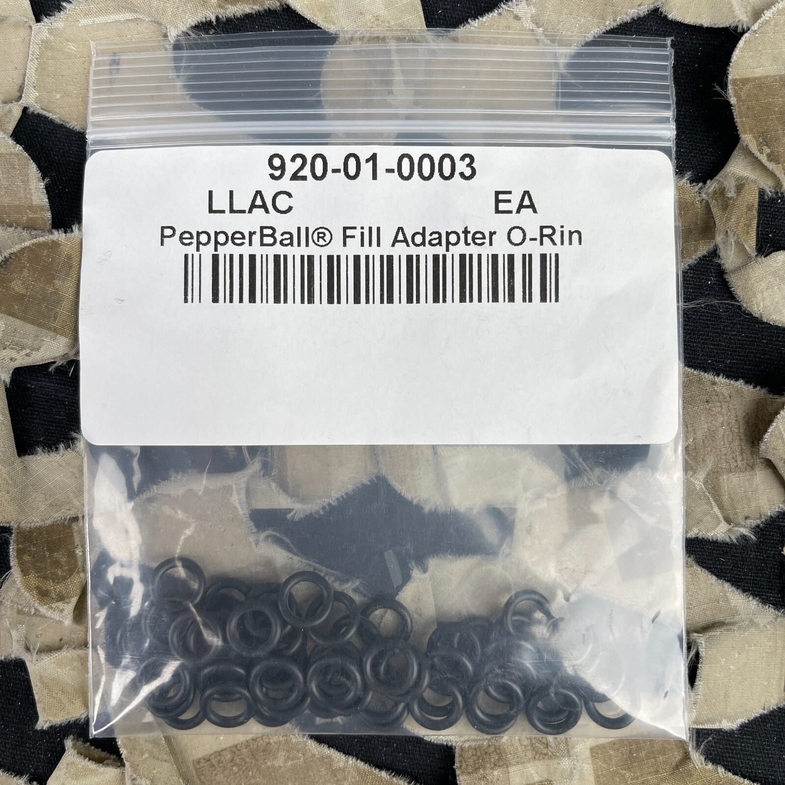 NEW PepperBall Fill Adapter O-Ring - 50 Pack (920-01-0003)