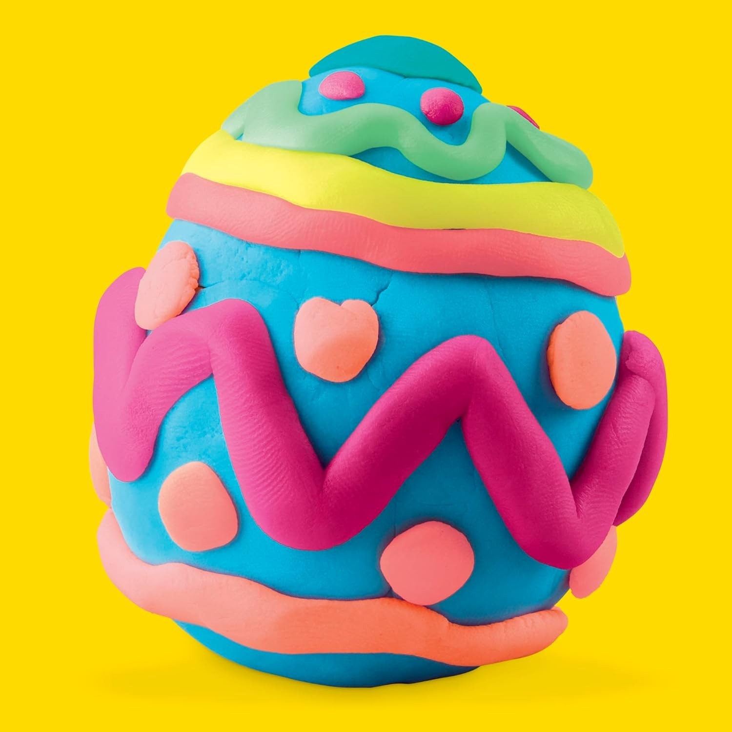 Play-Doh Eggs 24-Pack: Colorful Modeling Compound for Creative Play - Non-Toxic