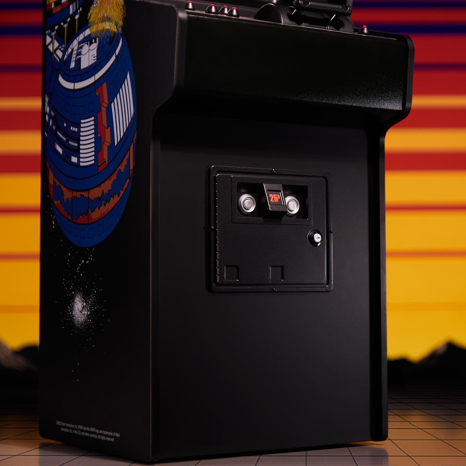 Lunar Lander Mini 1/4 Scale Atari Replica Cabinet with ROM – Retro Arcade Ma...