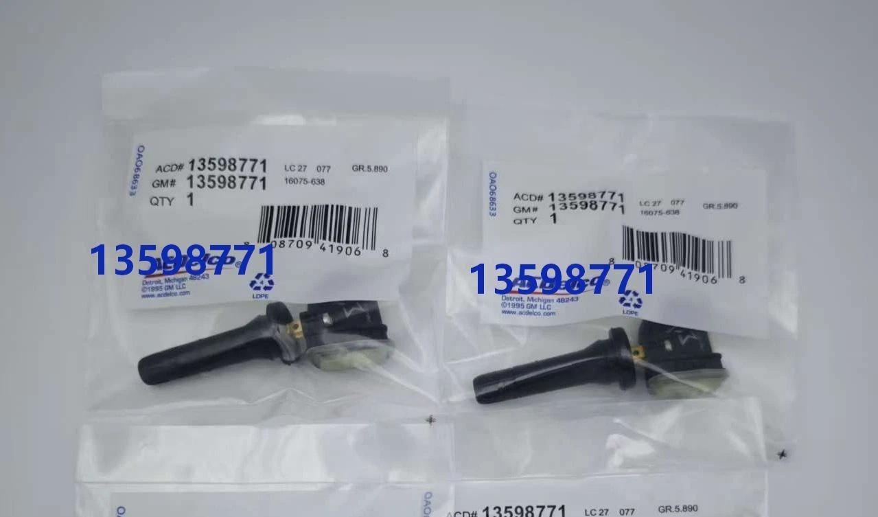 2X 13598771 For BUICK CADILLAC CHEVROLET TPMS TIRE PRESSURE SENSOR OEM