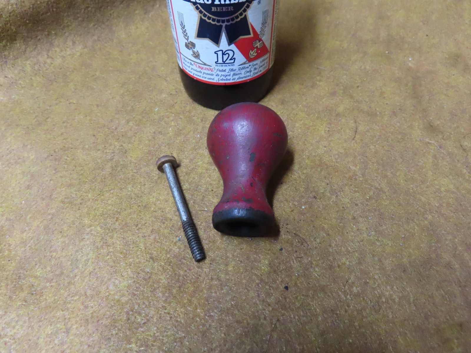 Stanley No.3 Plane,Knob(ONLY)Tall,Hardwood,Wartime 1942-45~GD+🤠S10.12.25-L