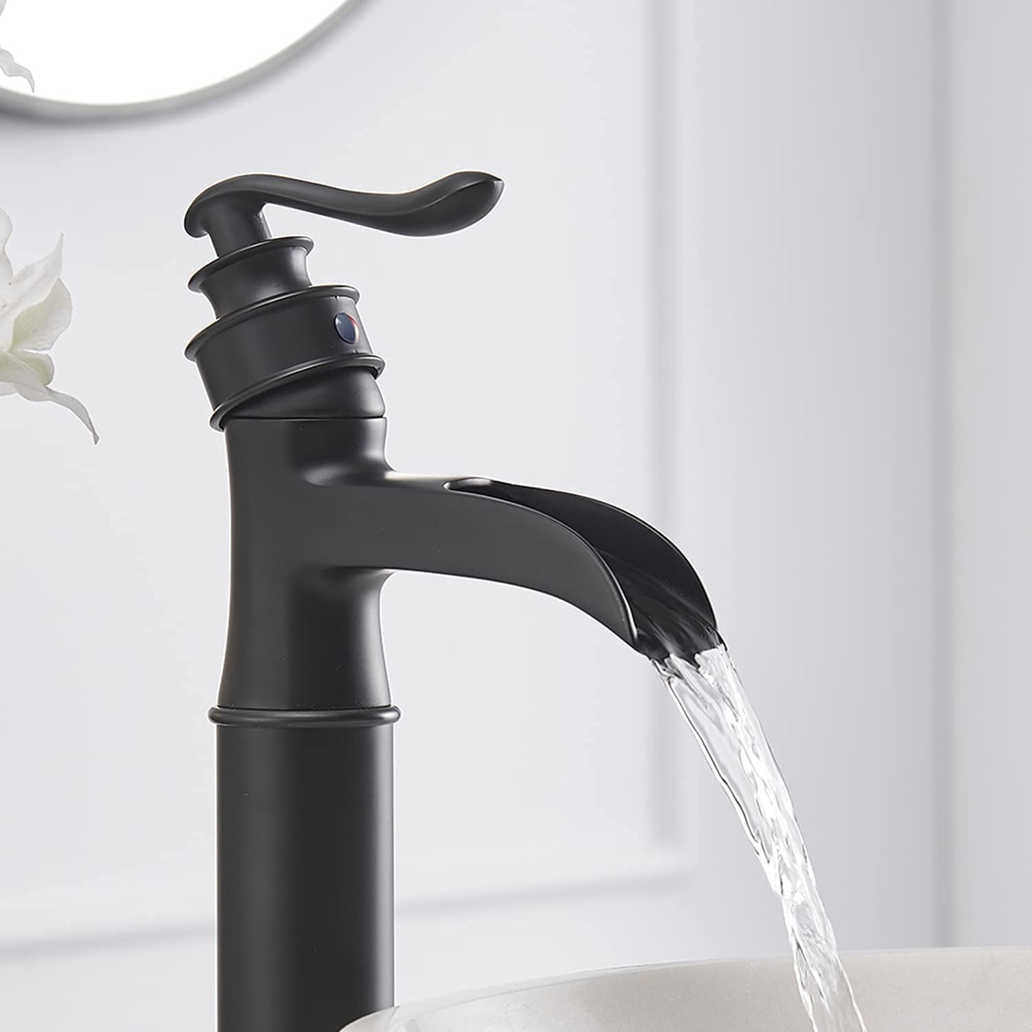 Matte Black Pull Out Kitchen Sink Faucet with 3 Spray Modes and Single Handle