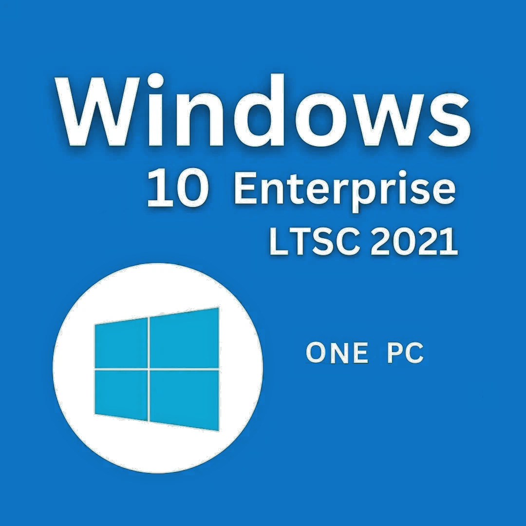 Windows 10 Enterprise LTSC 2021 Valid Microsoft Key - Single on USB Device