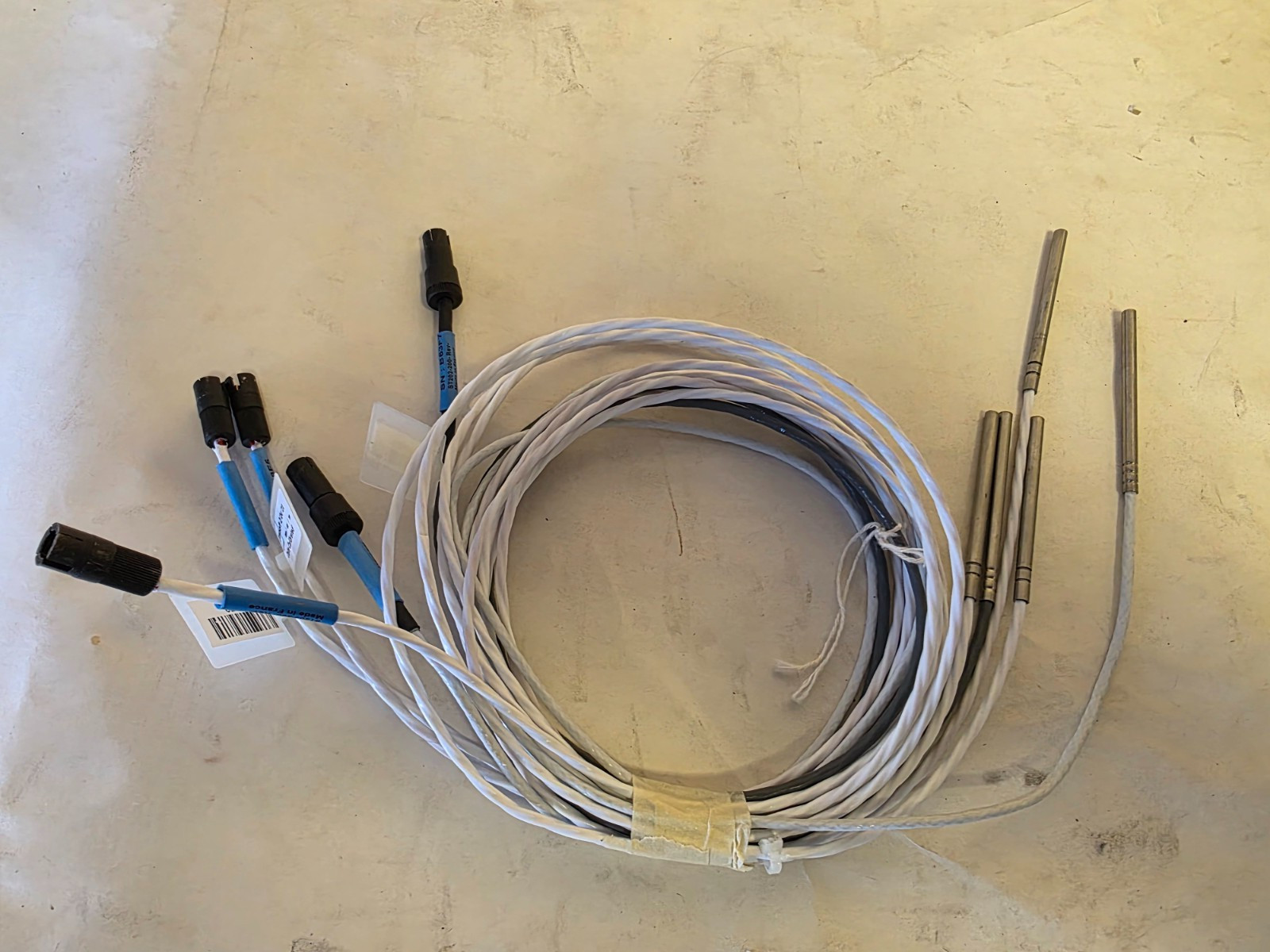 LOT OF 5 Thermo Scientific Temperature Sensor Probes ST200-200 / ST202-200