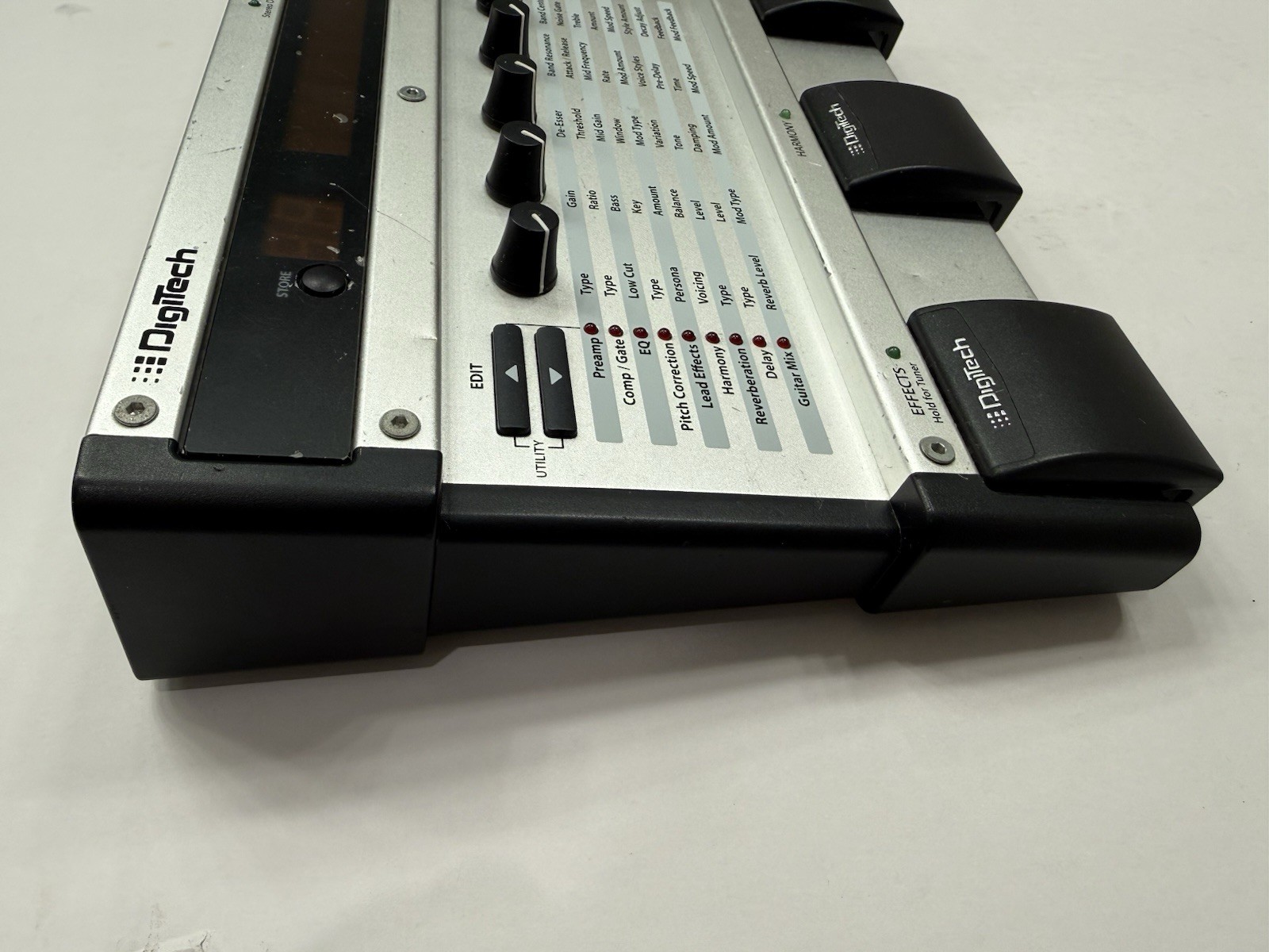 Digitech Vocalist Live 4 Harmony Multi Vocal Effect Processor Pedal + PSU