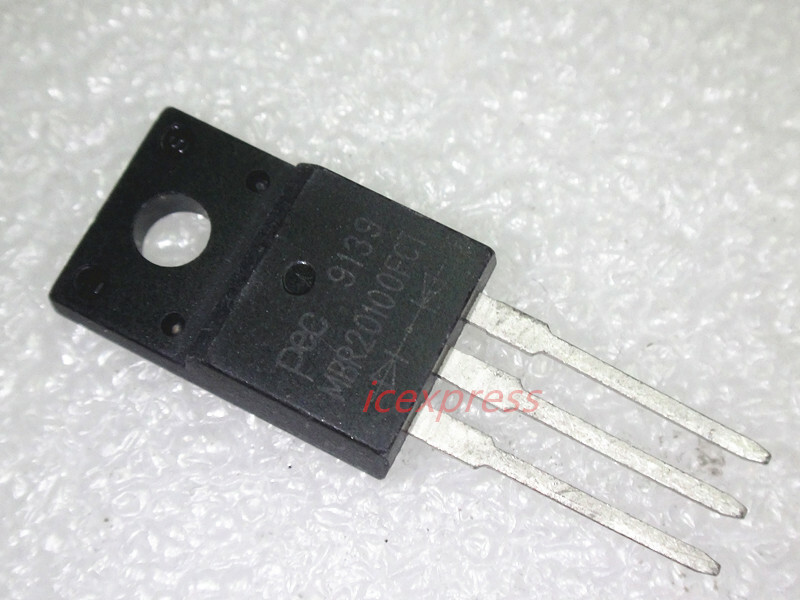 10PCS MBR20100FCT TO-220F