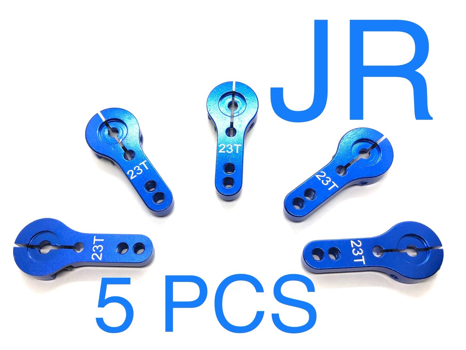5PCS 23T Aluminum RC Servo Arm Horn for JR Airtronics KO(US GOOD SELLER/SHIP)