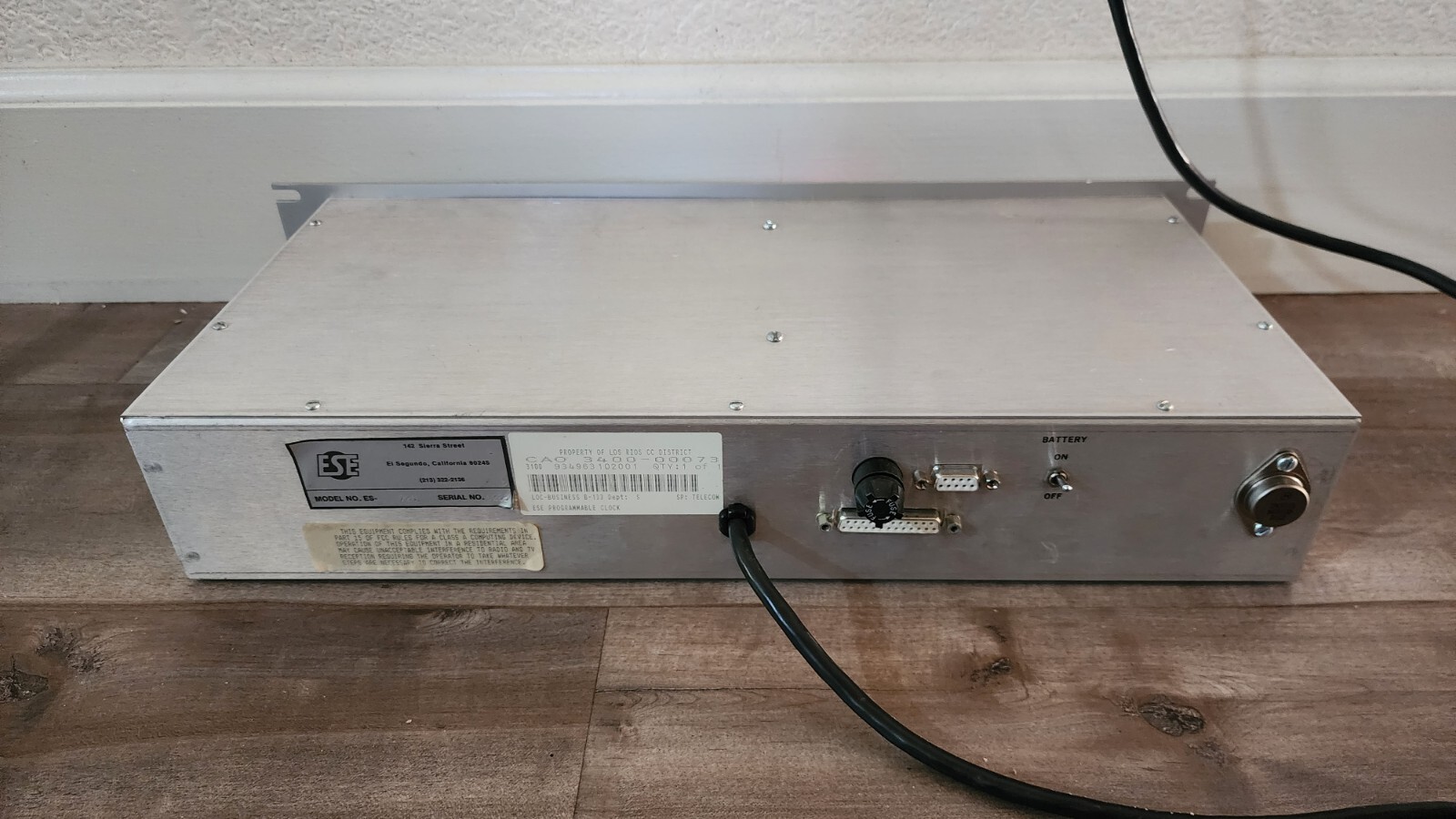 ESE Model ES-720 Clock Radio