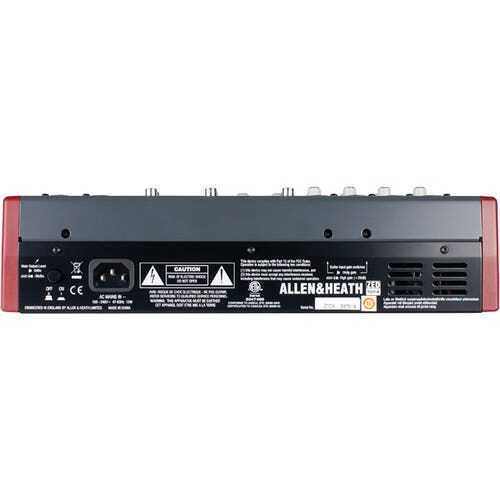 Allen and Heath ZED10FX with Accessories