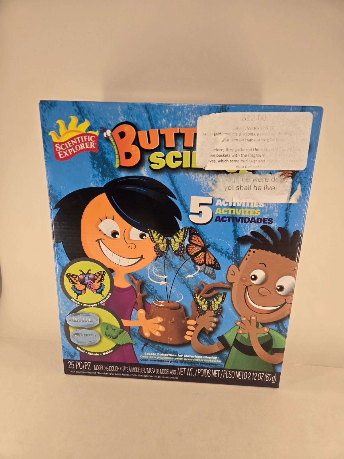 Scientific Explorer Butterfly Science Kit 5 Educational Activities 25 Pieces New
