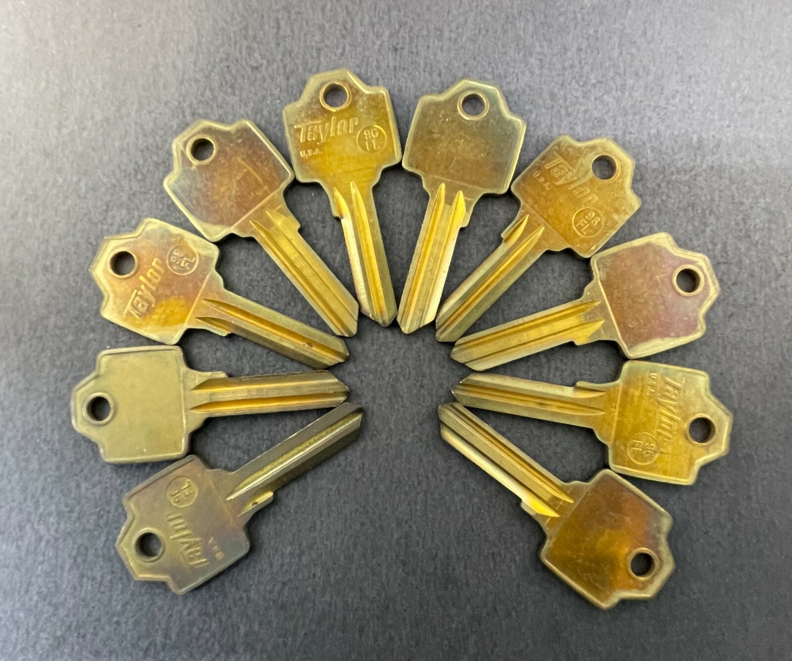 Lots of 2/5/10 S1096FL 96FL EL16 Type Key Blanks for Elgin
