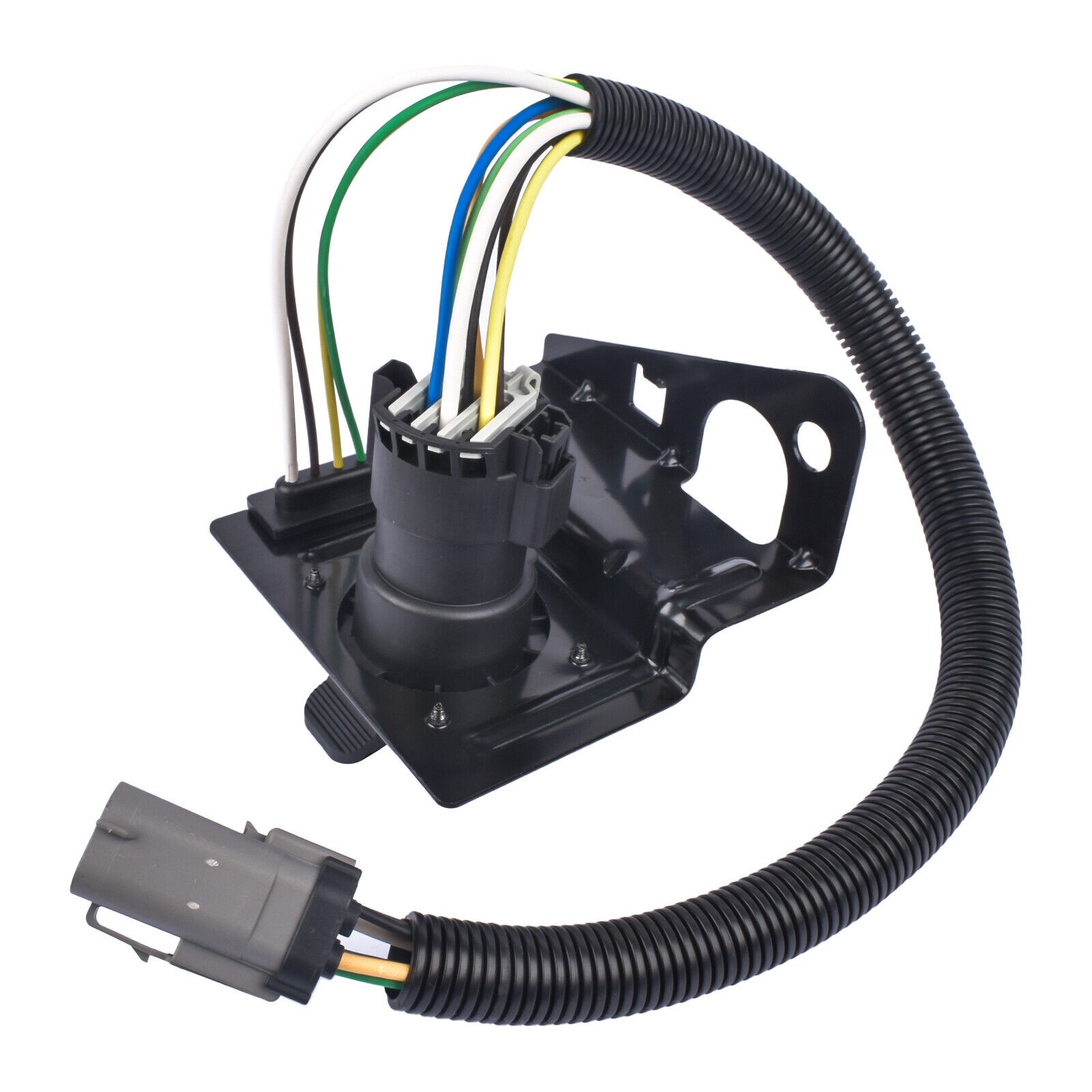 Plug&Play Trailer Tow Wiring Harness Plug For 99-01 Ford F-450 F-550 Super Duty