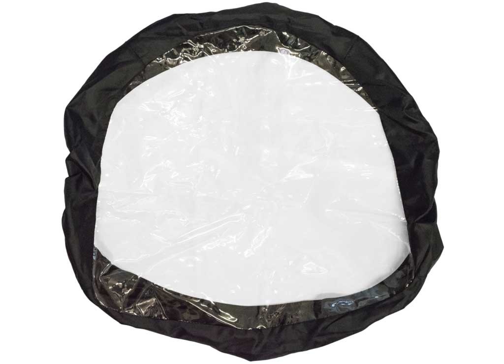 Agri-Fab 69711 Hopper Cover, 130lb, Black/Clear