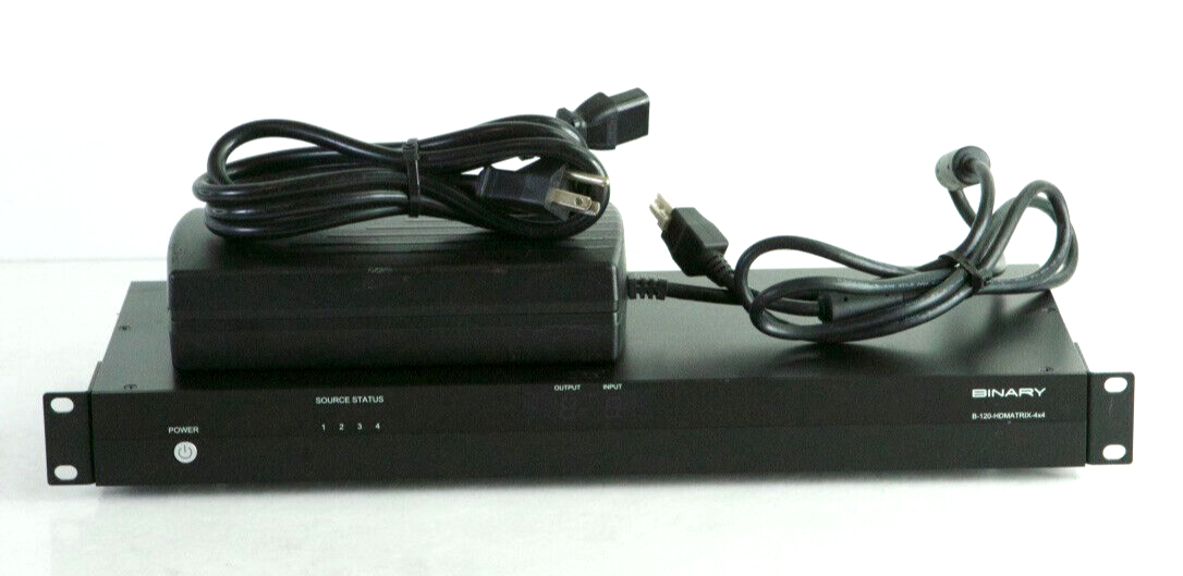 Binary B-120-HDMATRIX-4x4 4x4 HDMI Matrix Switch m407