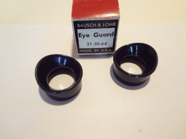 BAUSCH & LOMB  (B&L)  EYEGUARDS 31-50-64 **NEW OLD STOCK** SOLD AS A PAIR (2)