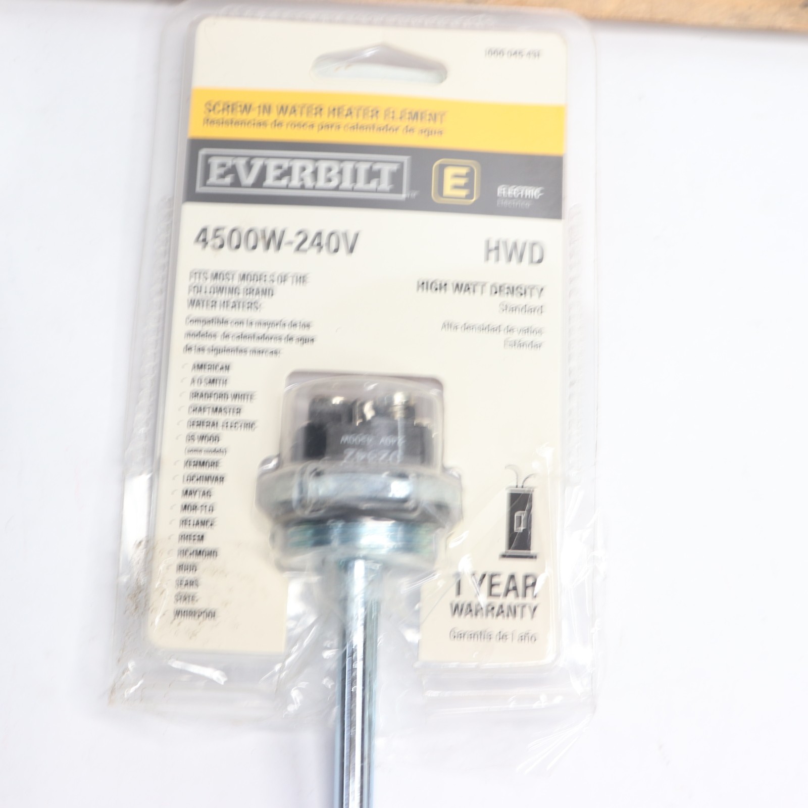 Everbilt 4500-Watt/240-Volt HWD Element
