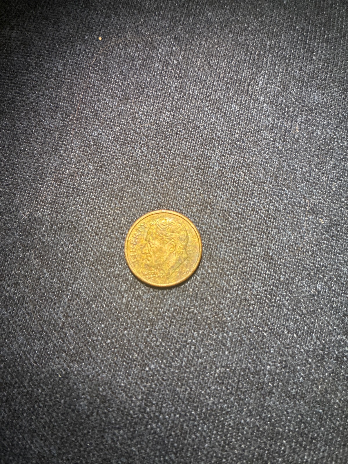 double P 2020 dime super rare doubled dye error