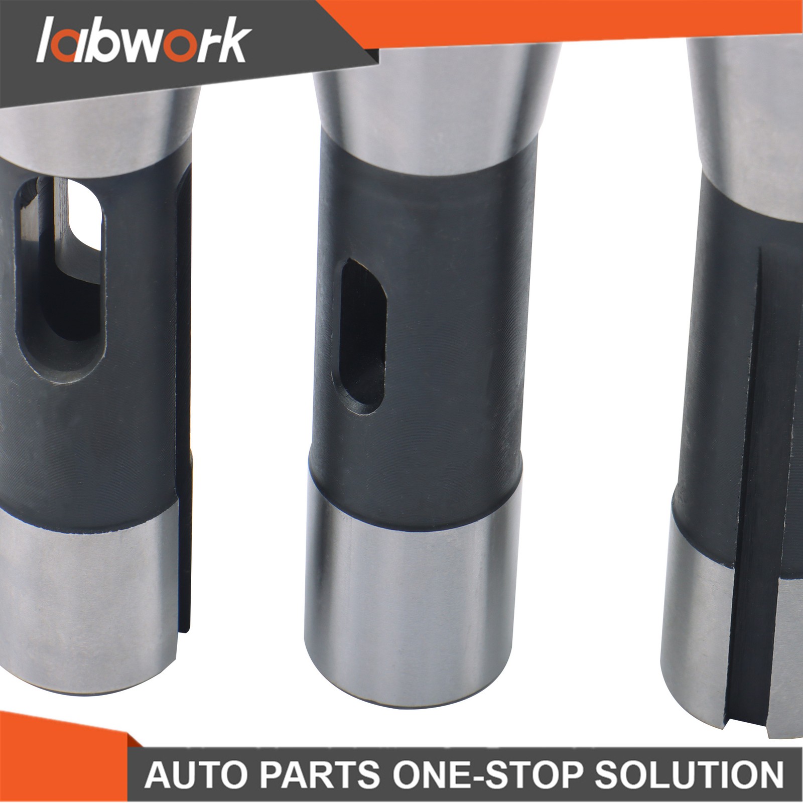 Labwork Precision Ground R8 Shank 3pc Adapter for Milling Machine Arbors