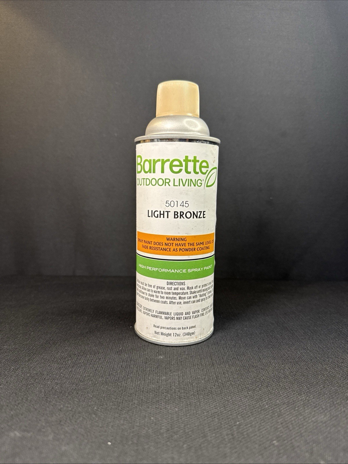 Barrette Outdoor Living Light Bronze Spray Paint 50145 12oz