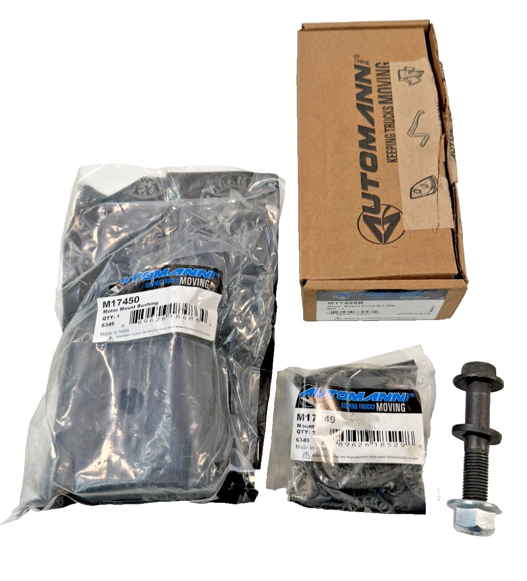 Automann M17450K Front Motor Mount Kit International ProStar WorkStar LoneStar