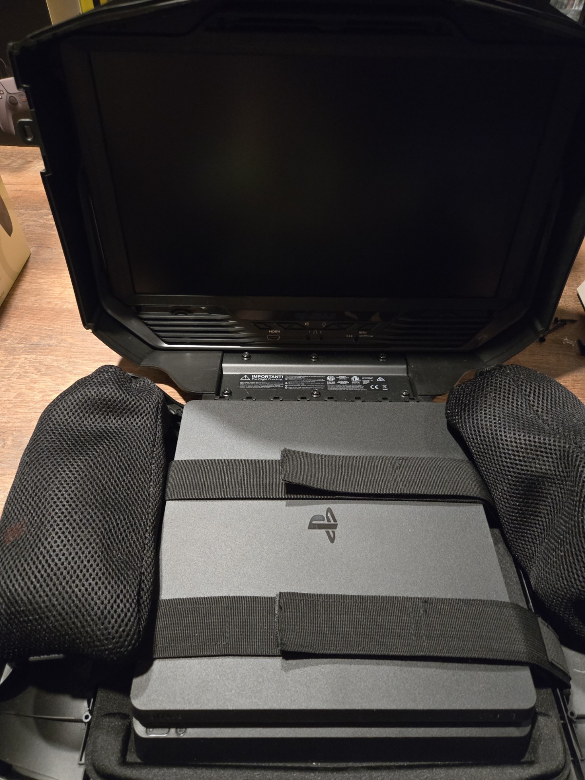 PS4 Slim and portable monitor bundle... 🔥 🔥 🔥 Game on the go!