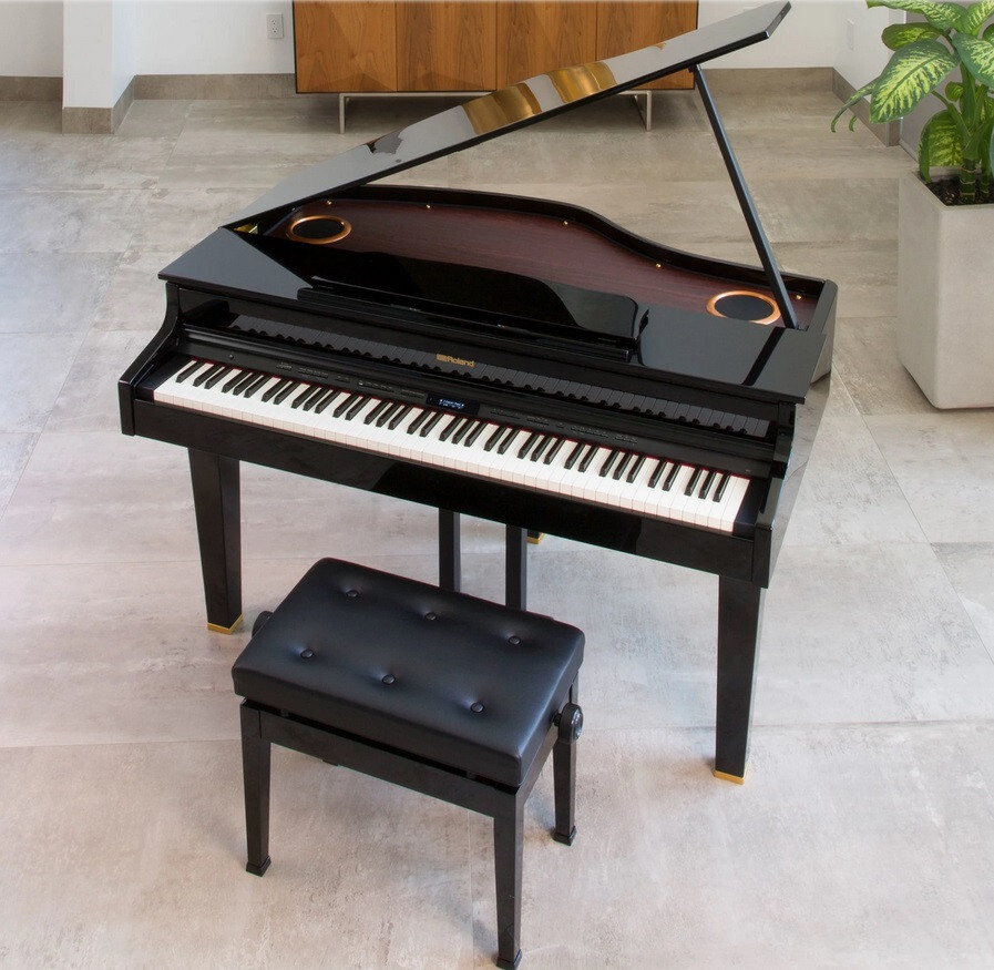 Roland CG-1 Mini Grand Digital Piano Bundle with Bench