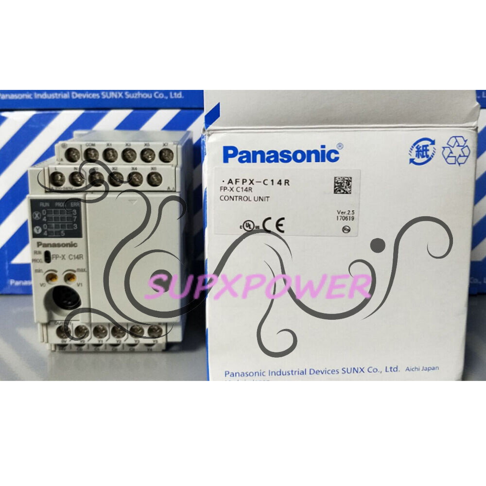New PANASONIC AFPX-C14R (FP-X C14R) Control Unit