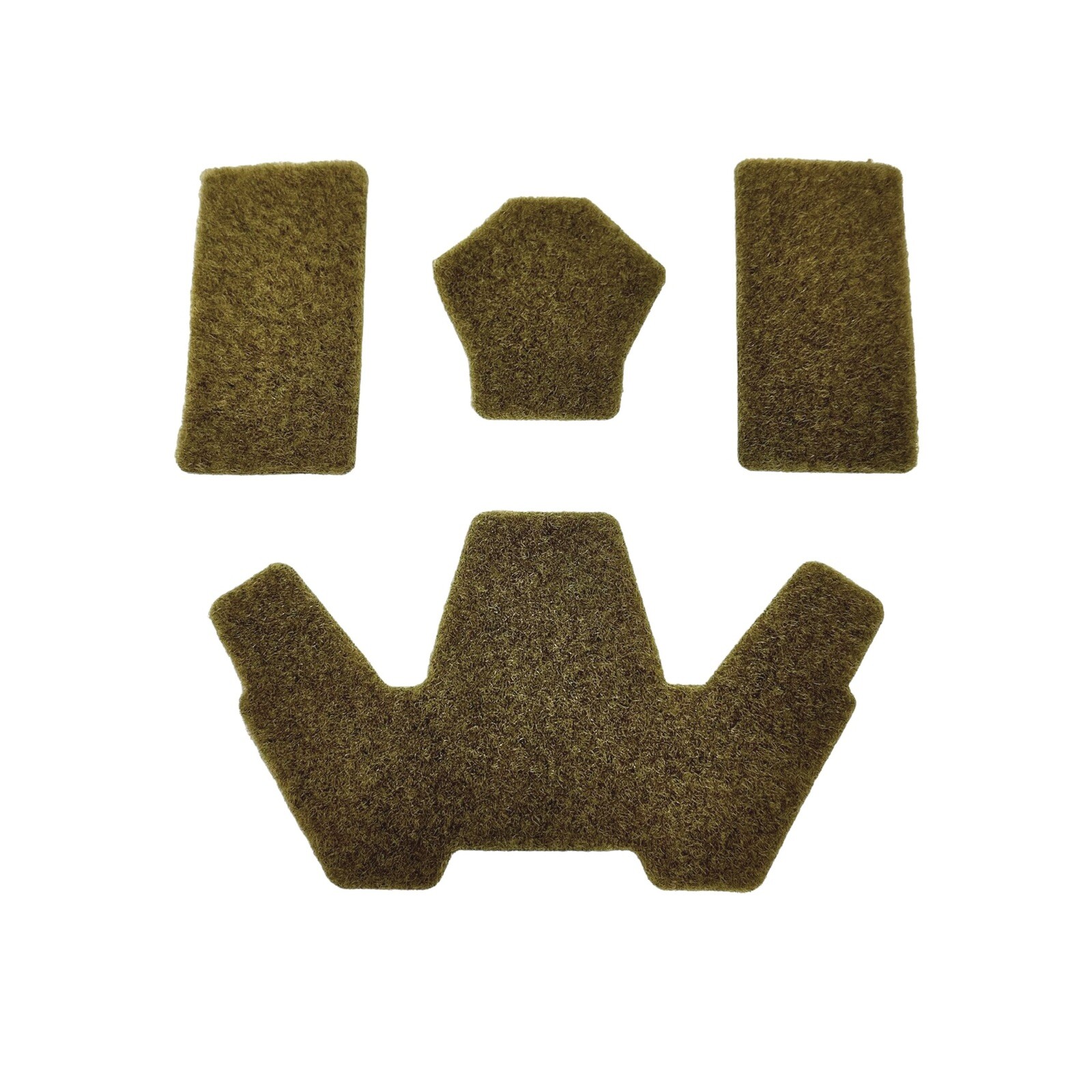 Coyote Brown Enhanced Ballistic Combat Helmet Loop Kit MARSOC SEAL ECH ACH MICH