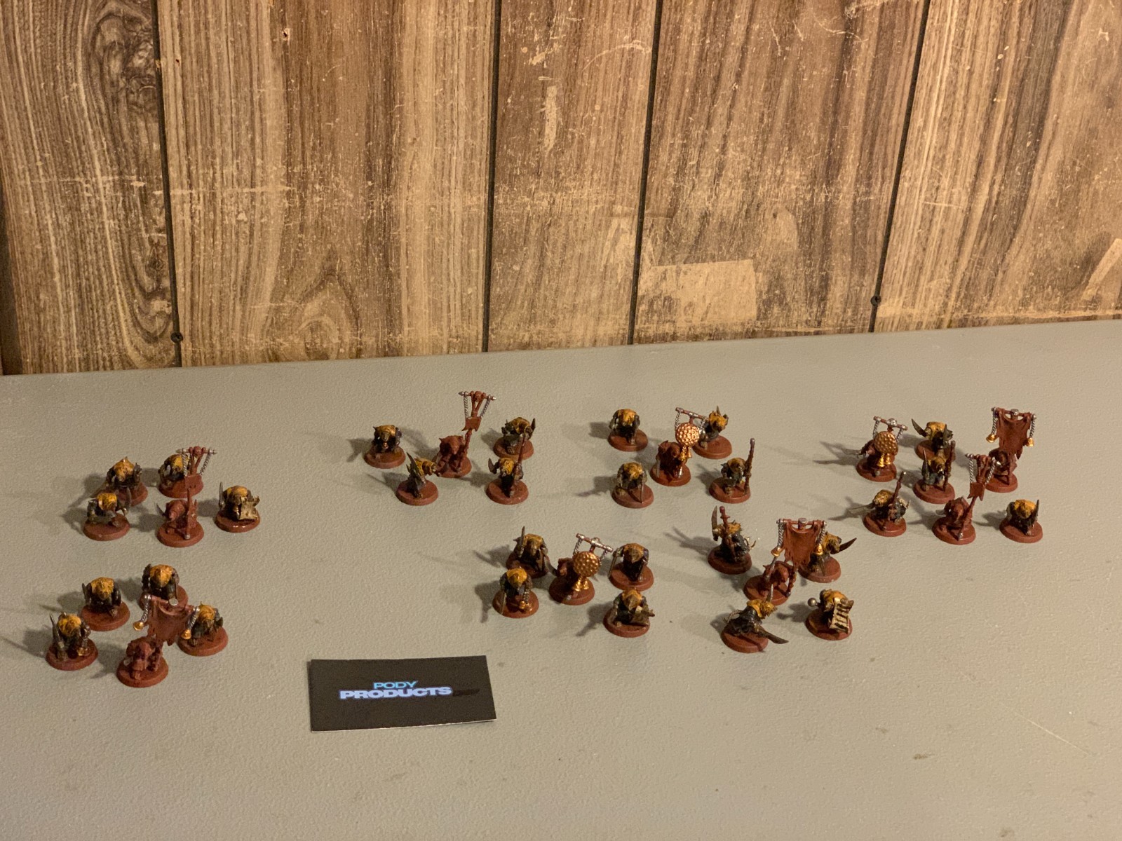 A40296 WARHAMMER FANTASY AOS OLD WORLD SKAVEN 37 PACK PLAGUE MONKS MOST PAINTED