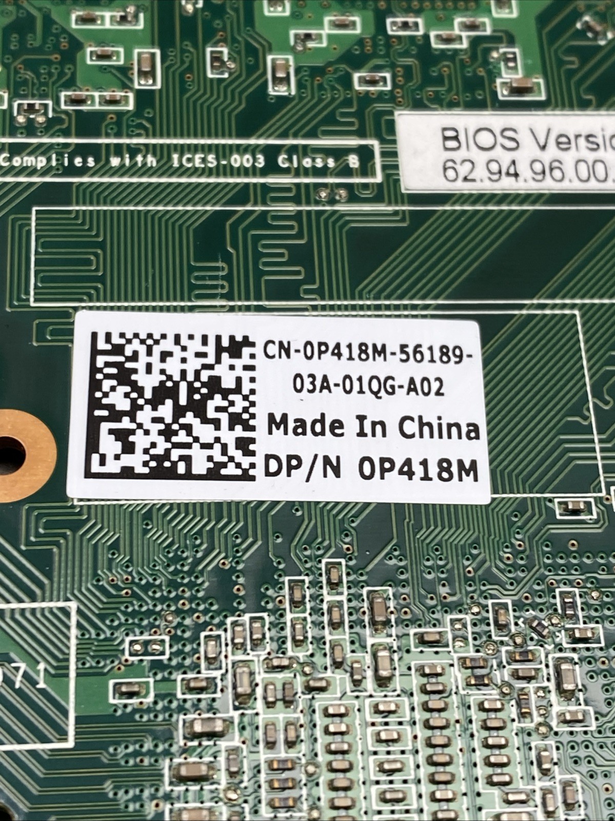 Nvidia Quadro Video Card 0P418M