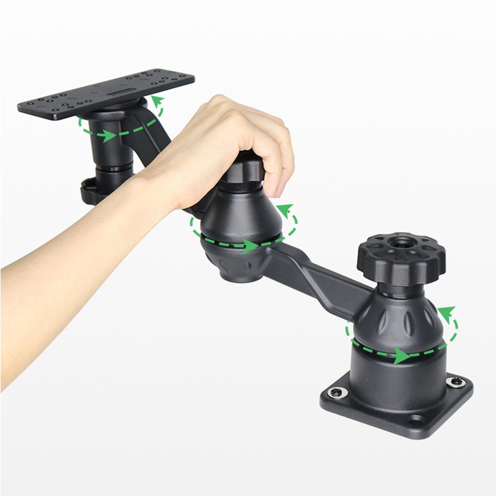Fish Finders Mount Aluminum Alloy Durability Premium Marine Electronics Mounts