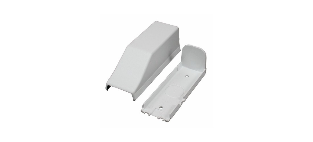 Wiremold NMW17 CordMate White 1/2 In. PVC Conduit Connector