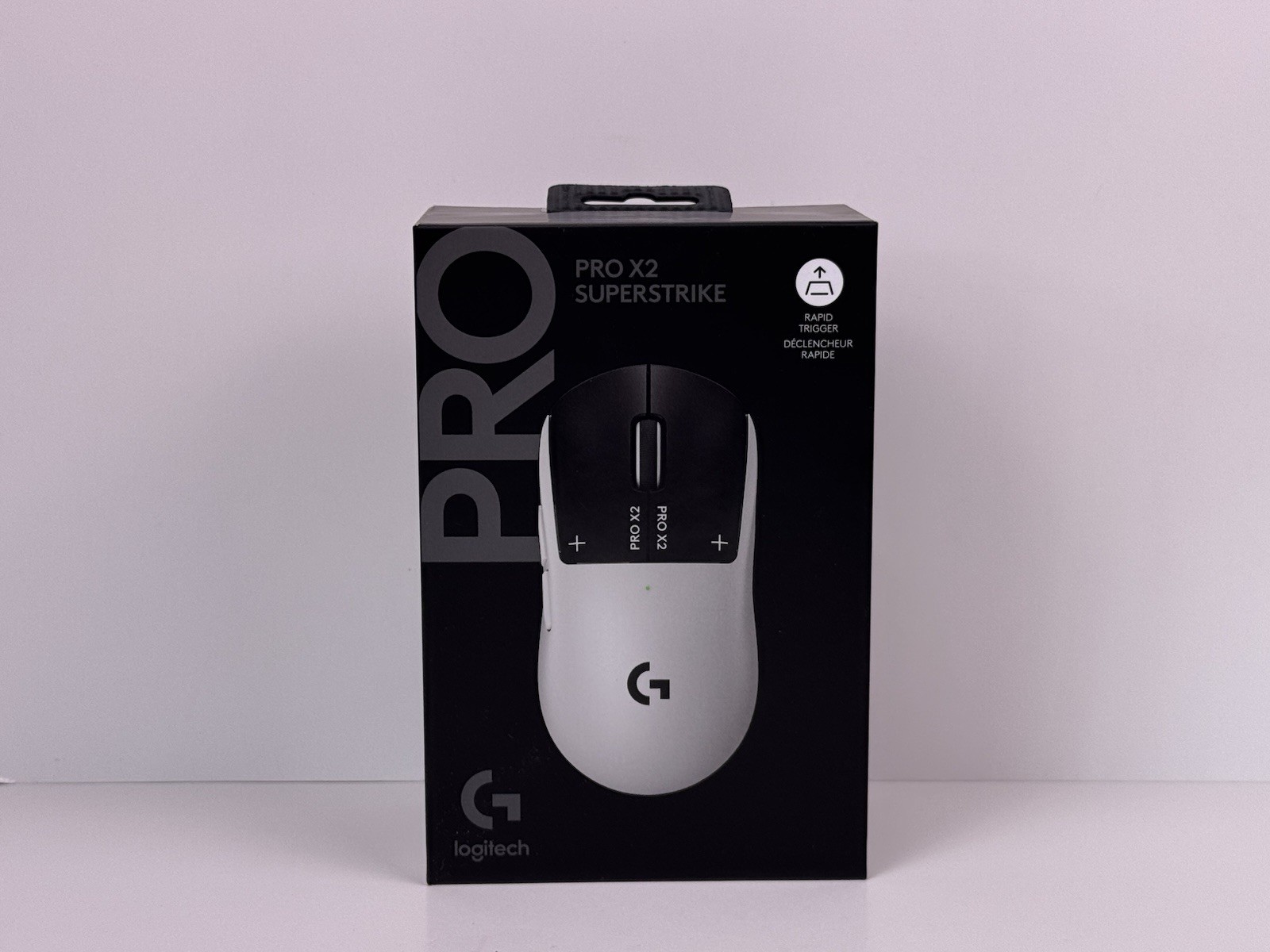 Logitech G PRO X2 Superstrike Wireless Mouse White/Black