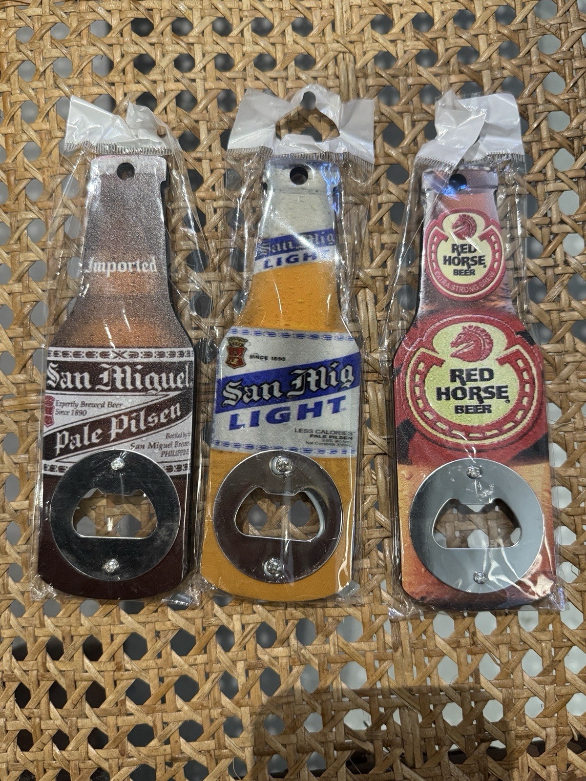 Magnetic Beer Bottle Opener San Miguel Beer Or Red Horse Beer Filipino Beer 1ct