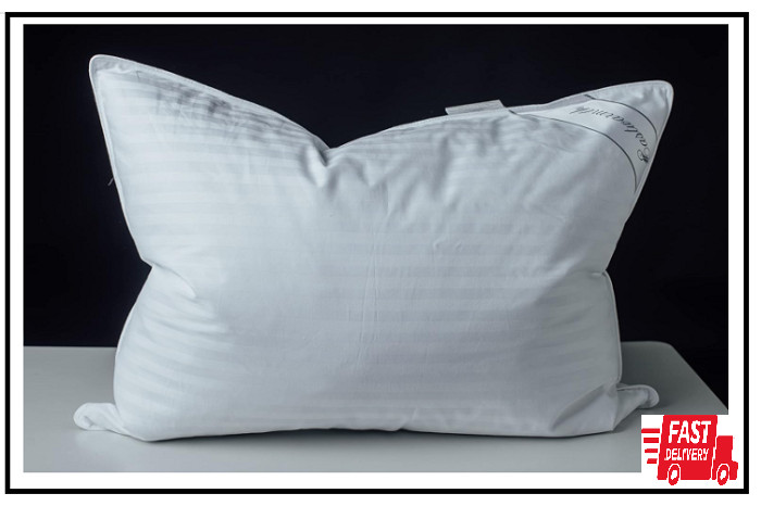 Goose Down Pillows 100% Cotton Standard Size 20x26 inch Soft Supportive
