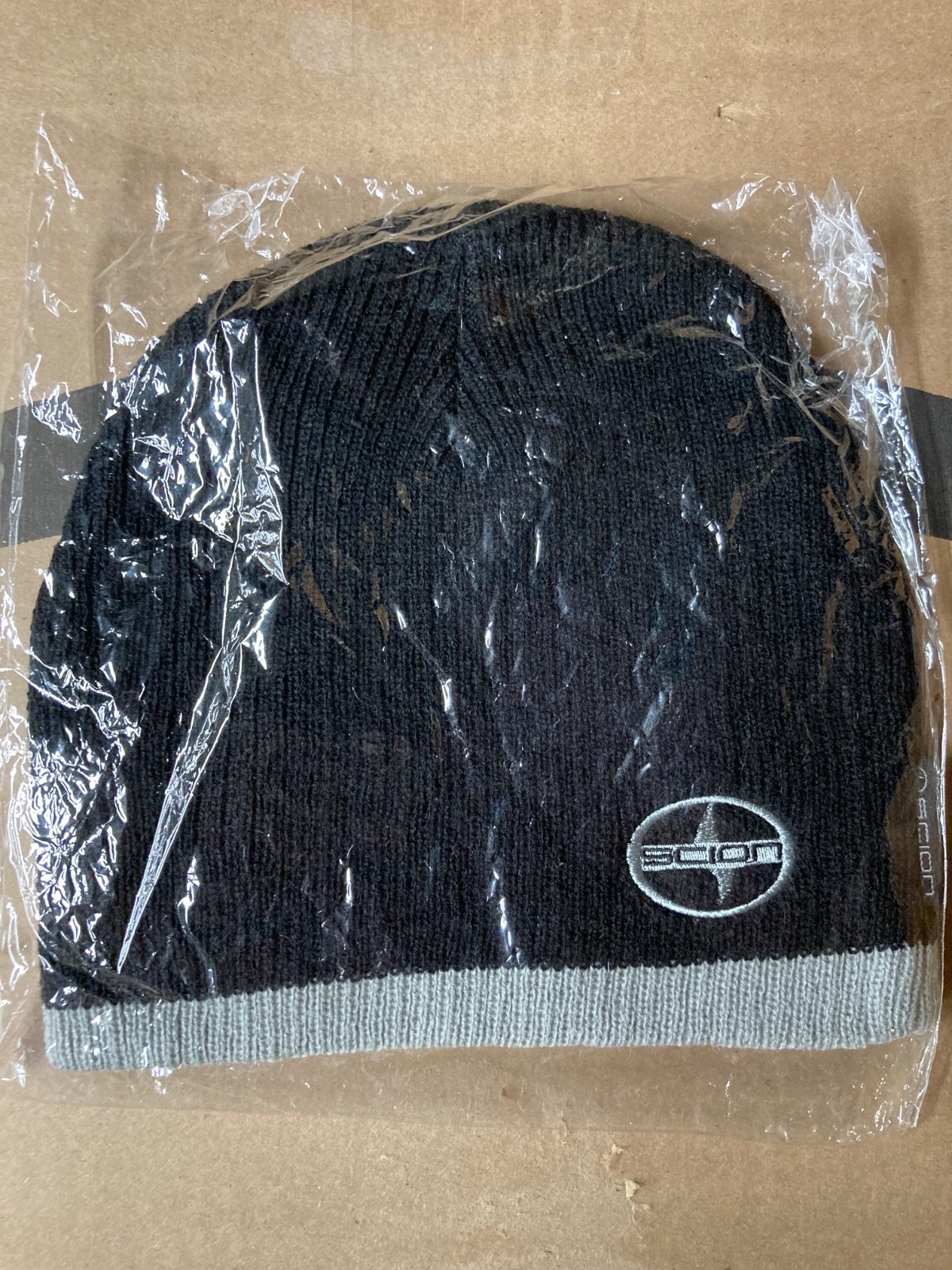 NEW SCION BLACK GRAY KNIT WINTER WOOL SKI HAT TOYOTA RACING GEAR PARAPHERNALIA