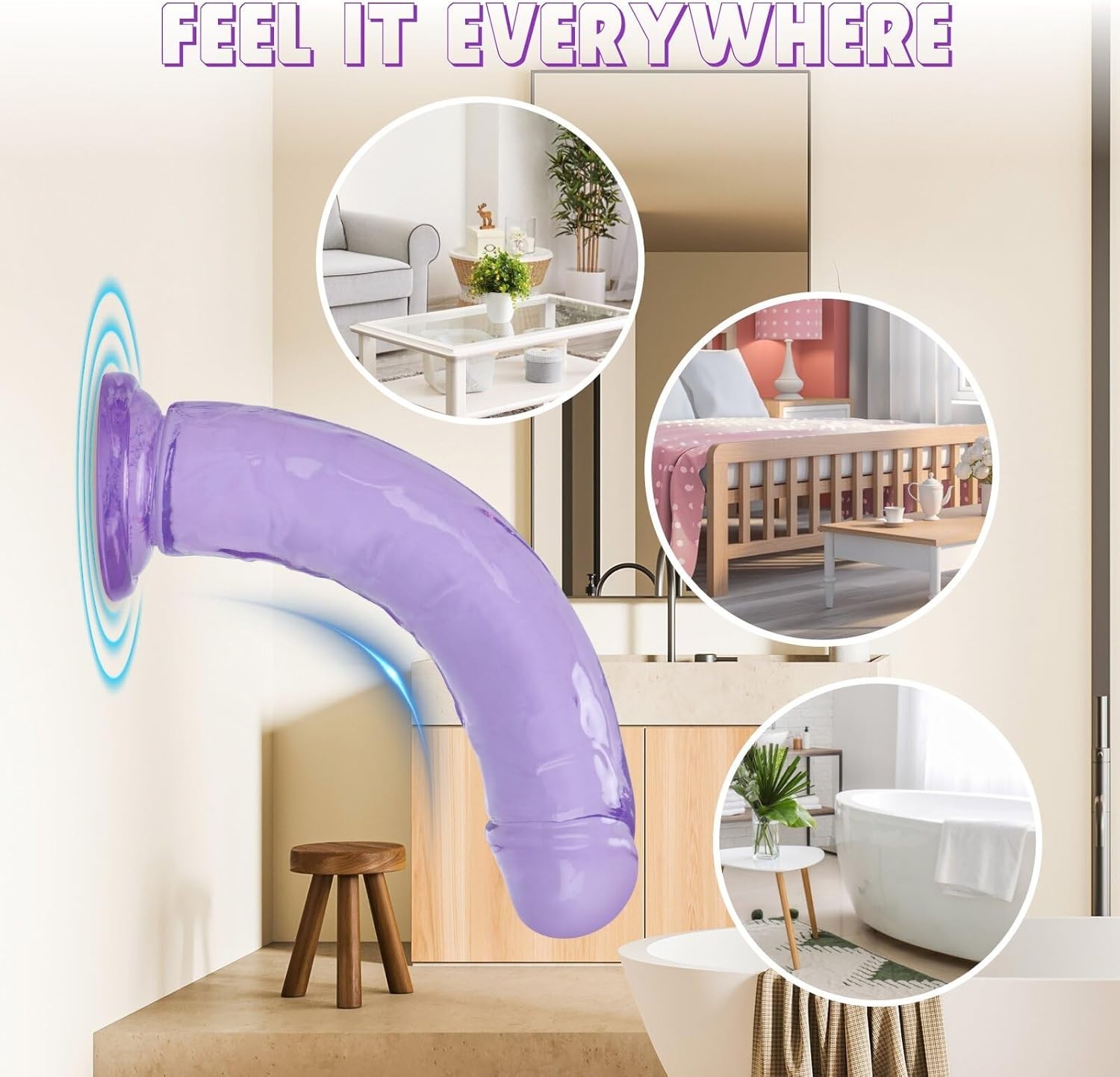 7 Inch Jelly Dildo Ideal for Beginners Discreet Packaging Great Gift Option