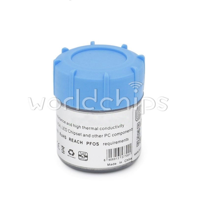 100x Silver 10g Thermal Grease Paste Compound Chipset Cooling For GPU CPU HY710
