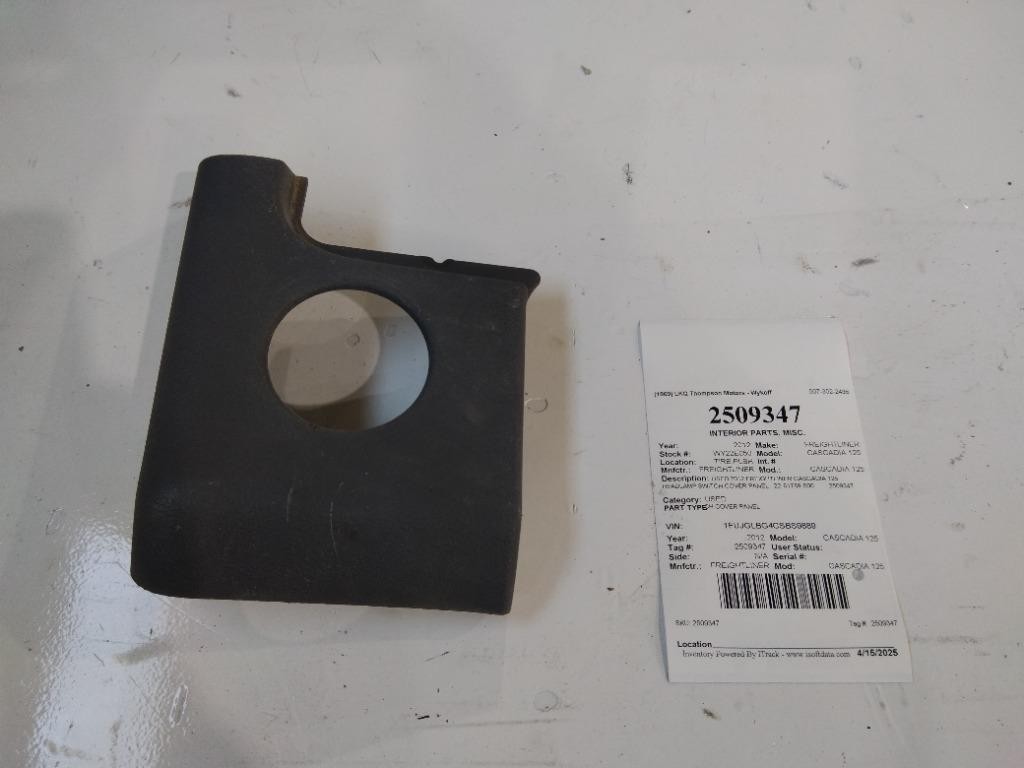 Replaces 22-61789-000 2012 FREIGHTLINER CASCADIA 125 INTERIOR PART ,  MN