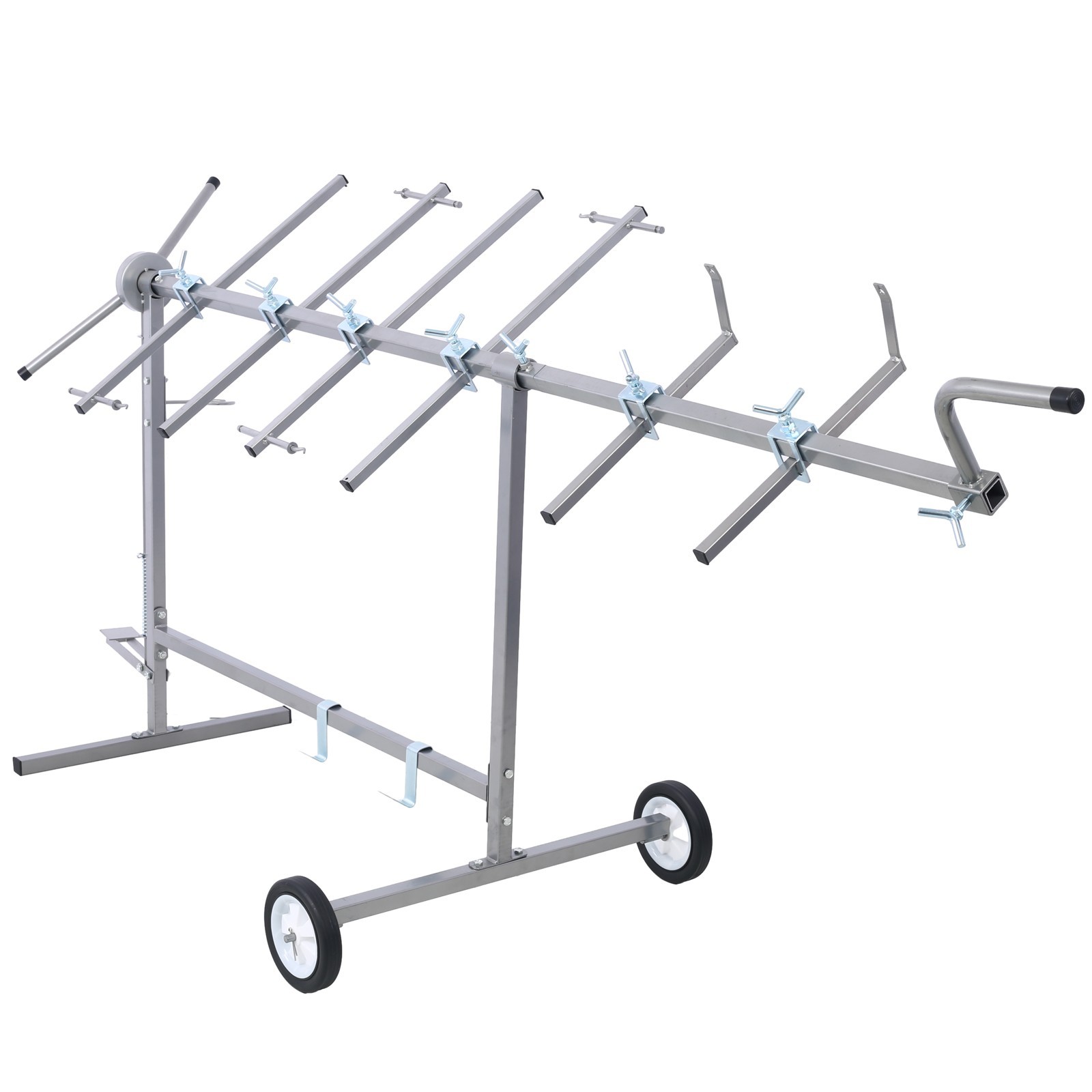 Auto Paint Stand Panel Hood Hanger Spray Rack, Adjustable Car Body Part