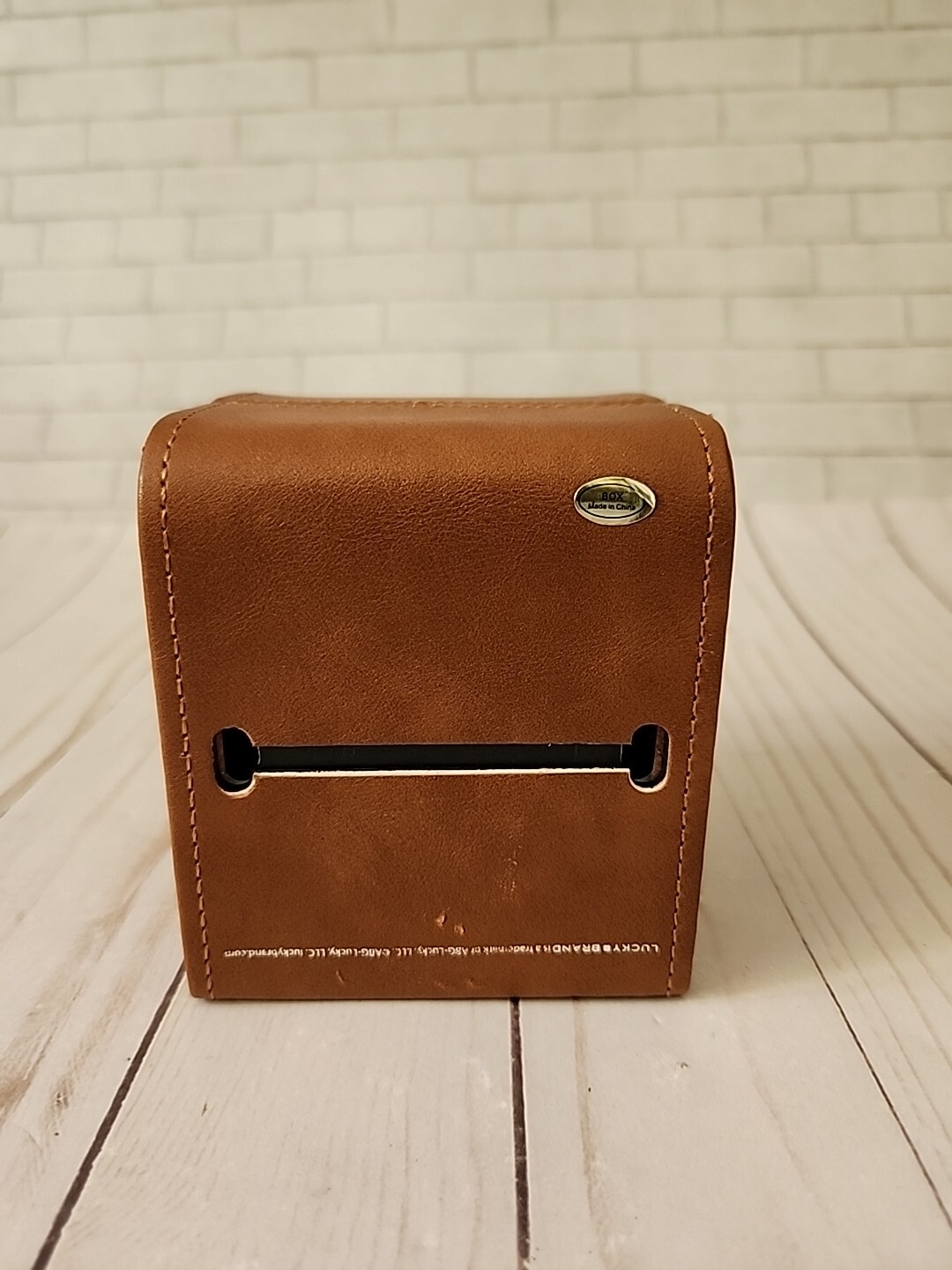 Lucky Brand Watch Box Brown Empty