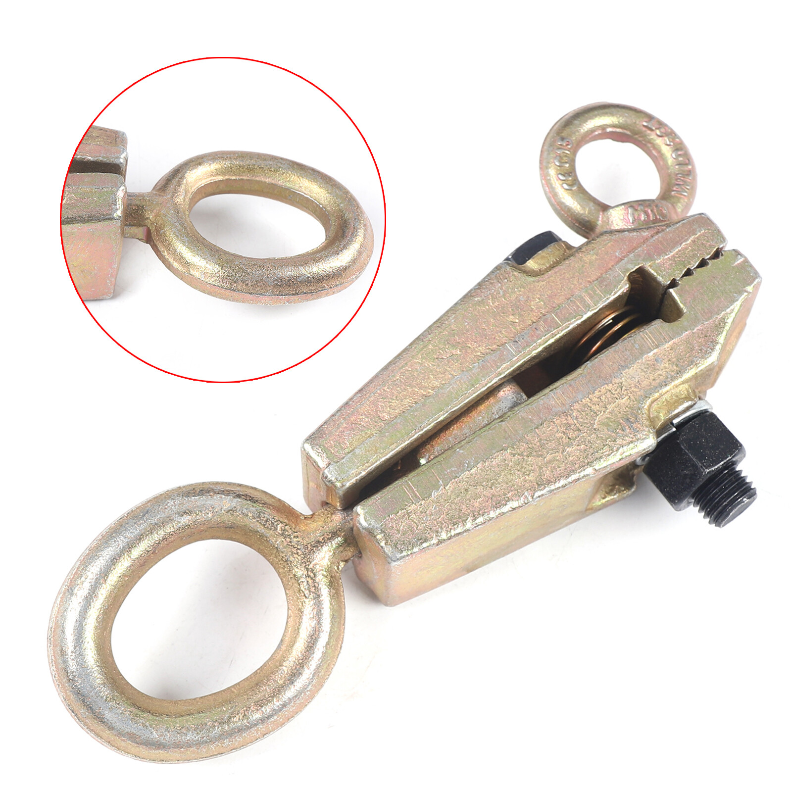2-Way Automobile Sheet Metal Clamp Car Body Dent Repair Tool Pull Clamp Puller