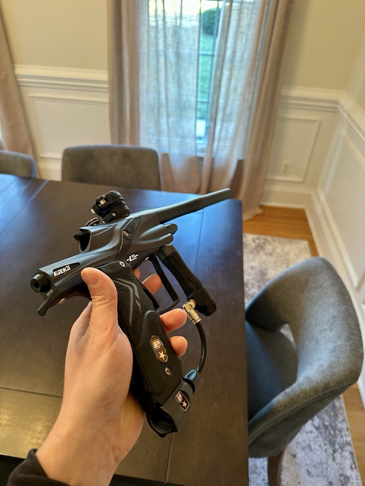 Planet Eclipse Etek Ego 3 Paintball Gun/Marker - Dust Grey/Black MINT