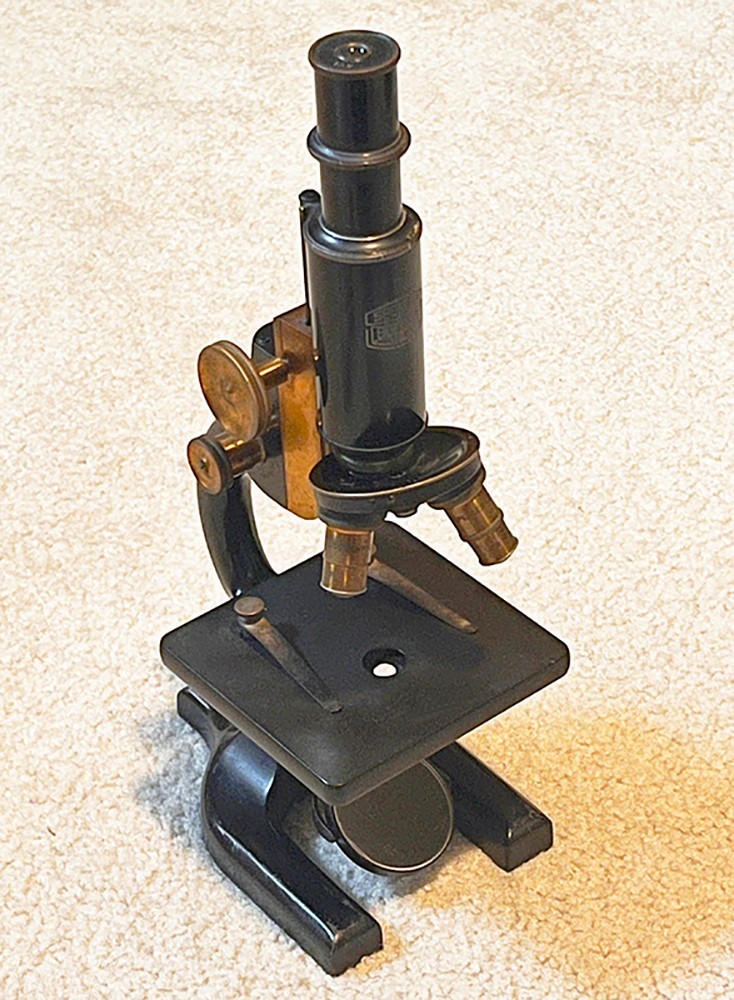 Vintage SPENCER MICROSCOPE Buffalo USA 102405 late 1920s Excellent